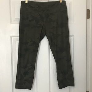 Lululemon Green Camo Leggings